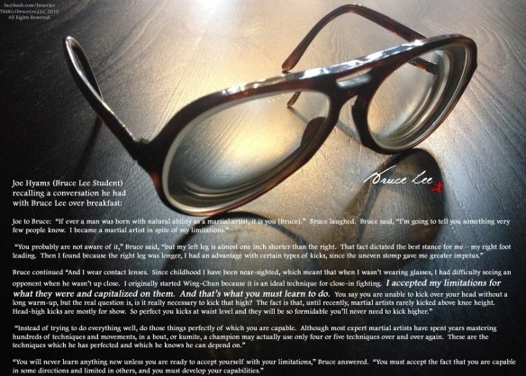 Understand your limitations and capitalize on them